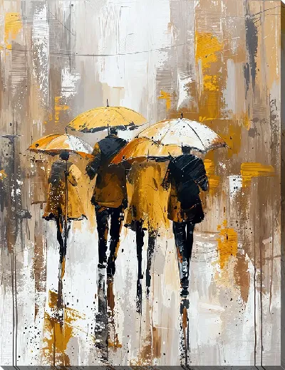 Постер Силуэты людей №27