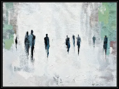 Картина Силуэты людей №29