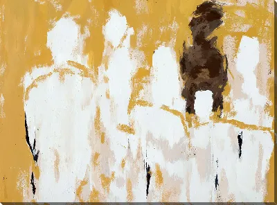 Картина маслом Силуэты людей №31