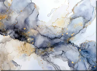 Картина маслом Алкогольные чернила №210