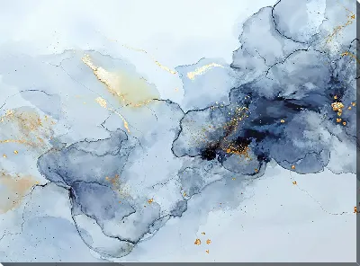 Картина маслом Алкогольные чернила №222