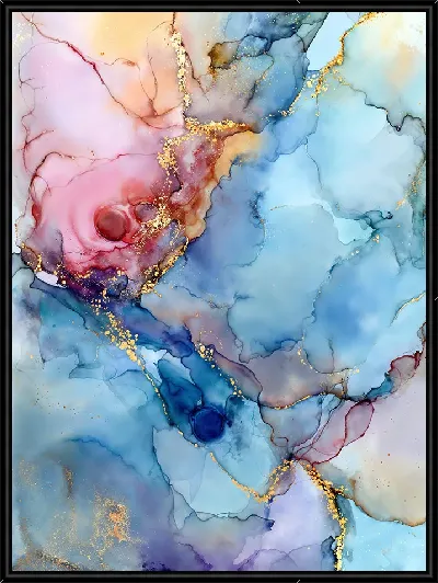 Картина Алкогольные чернила №226