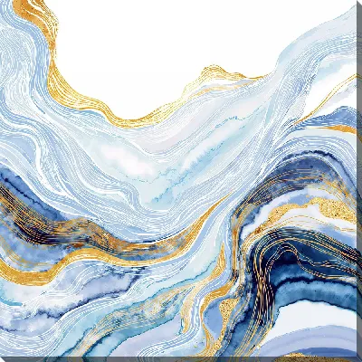 Картина маслом Алкогольные чернила №234