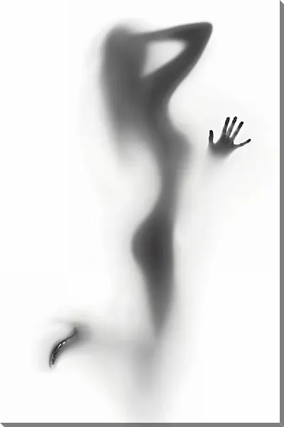 Картина маслом Отпечаток тела