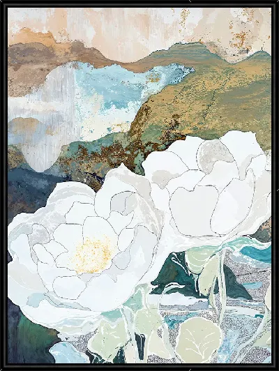 Картина Белые розы №28