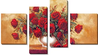 Красные розы №17