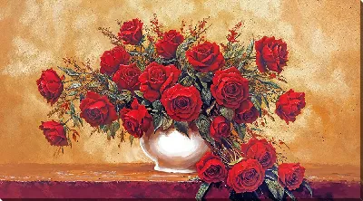 Красные розы №17