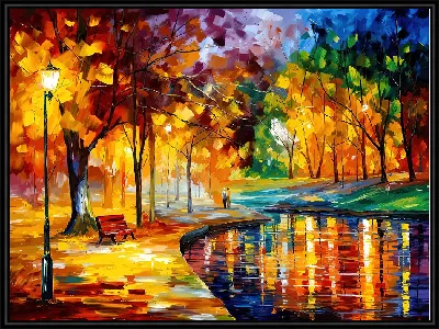 Парк в стиле импрессионизма