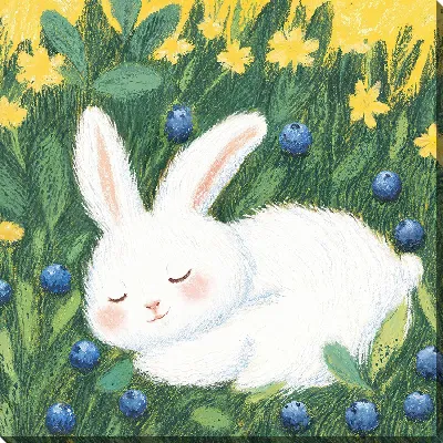 Картина маслом Веселые животные №7