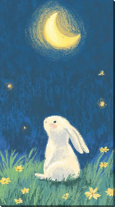 Картина маслом Веселые животные №21