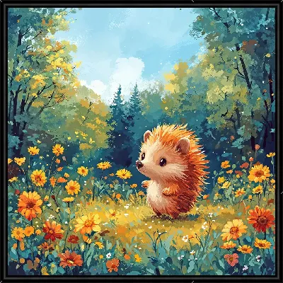 Картина Веселые животные №28