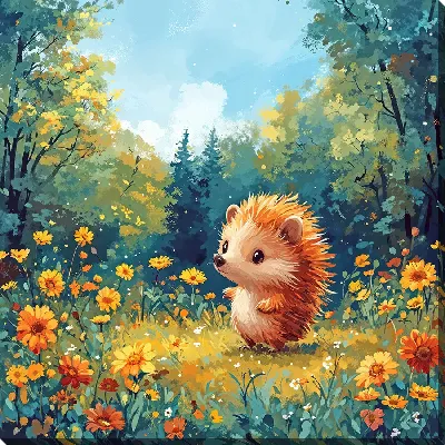 Постер Веселые животные №28