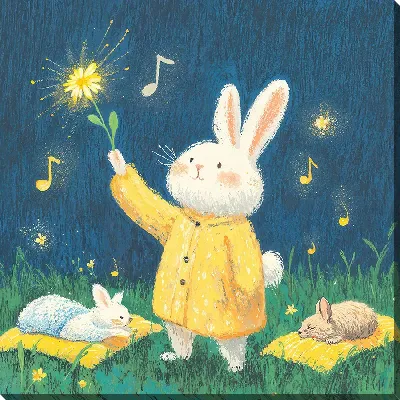 Картина маслом Веселые животные №40