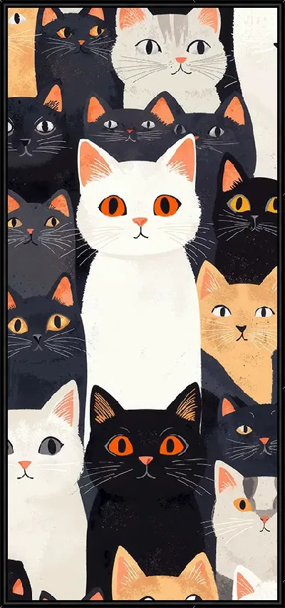 Картина Весёлые котики №47