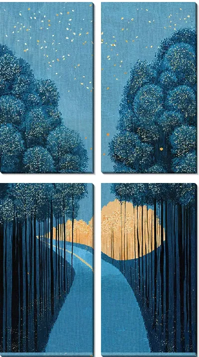 Модульная картина Арт природа деревьев №8