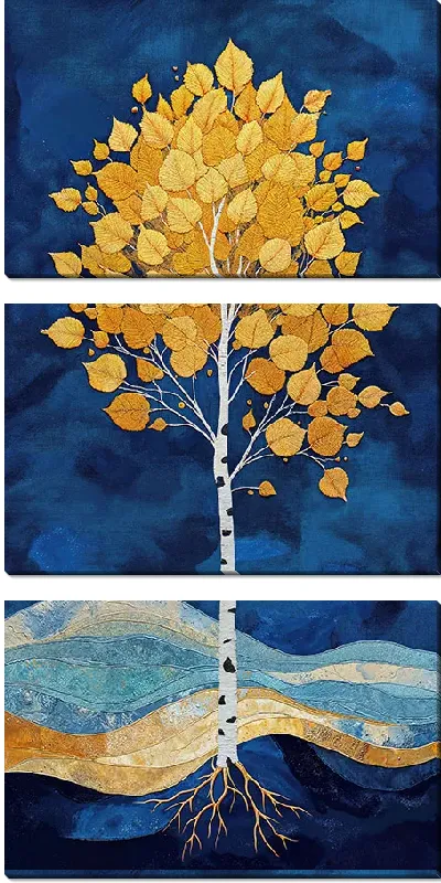 Модульная картина Арт природа деревьев №15