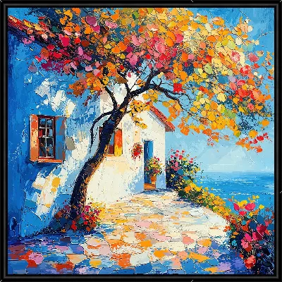 Картина Арт природа деревьев №22