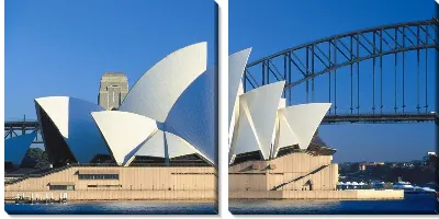 Модульная картина Сиднейский оперный театр (Sydney Opera House) №3