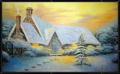 Картина Зимний пейзаж (Winter landscape) №11
