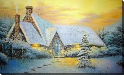 Картина Зимний пейзаж (Winter landscape) №11