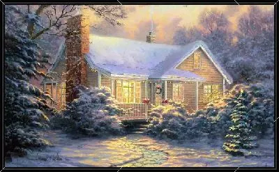 Зимний пейзаж (Winter landscape) №12