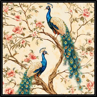 Картина Павлин №12