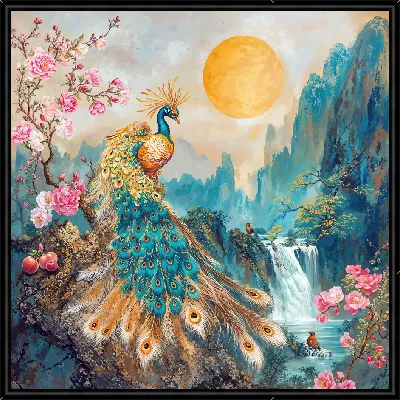 Картина Павлин №27