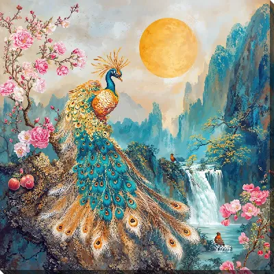 Постер Павлин №27