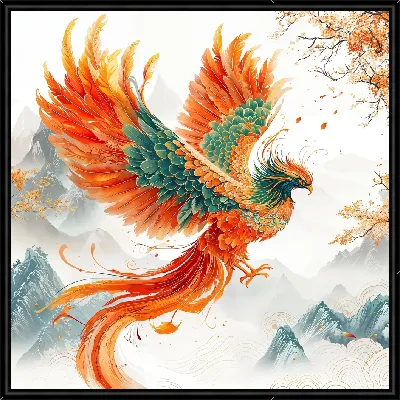 Картина Жар-птица №28