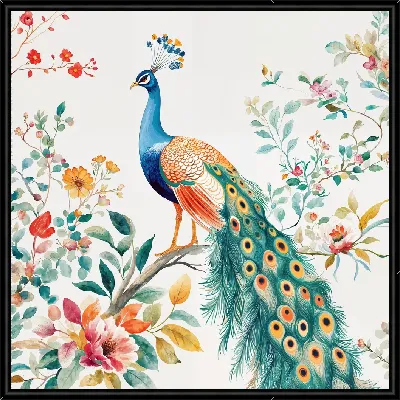 Картина Павлин №29