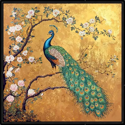 Картина Павлин №32