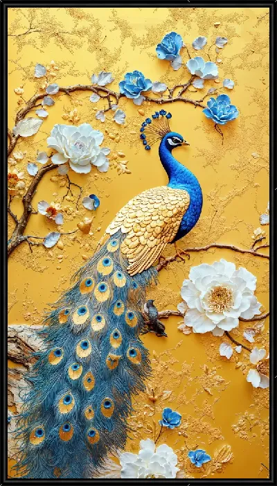 Картина Павлин №40