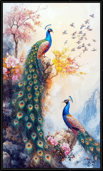 Картина Павлин №41