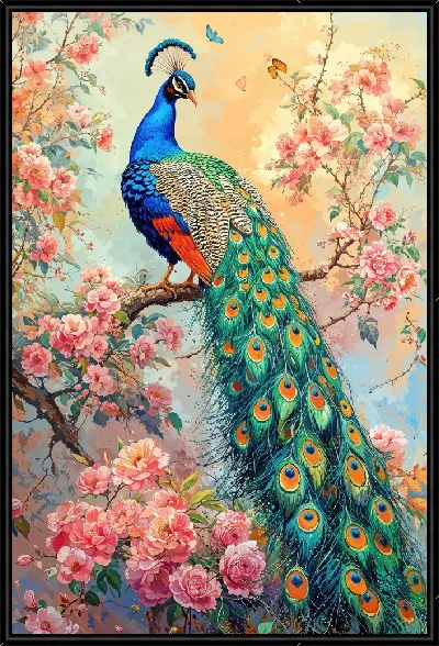 Картина Павлин №42