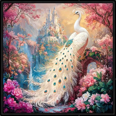 Картина Павлин №43