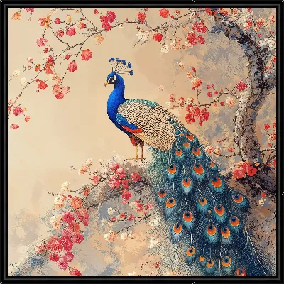 Картина Павлин №57