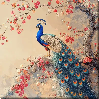 Постер Павлин №57