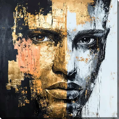 Картина маслом Арт лицо №231