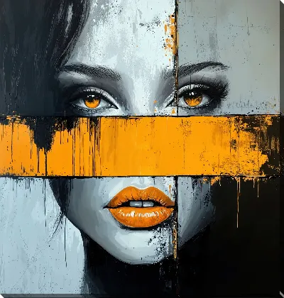 Картина маслом Арт лицо №233