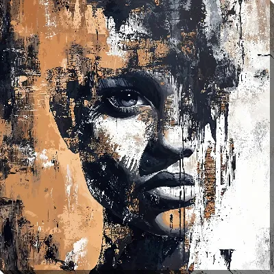 Картина маслом Арт лицо №234