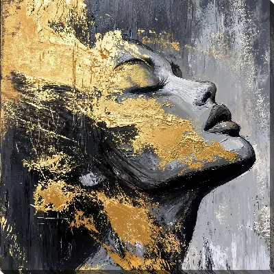 Картина маслом Арт лицо №238