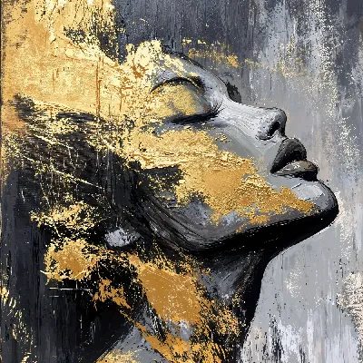 Плакат Арт лицо №238