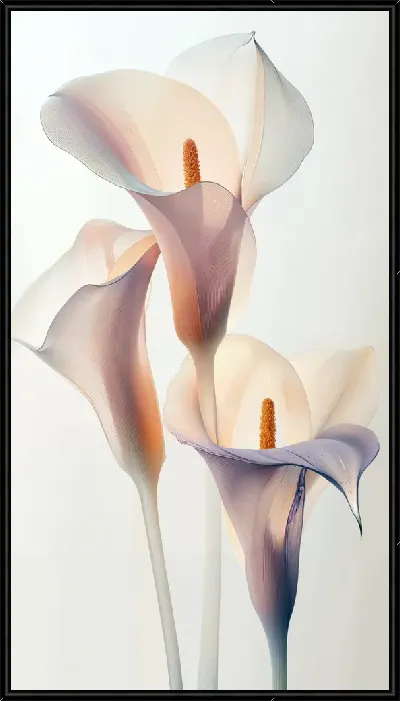 Картина Прозрачные цветы №20