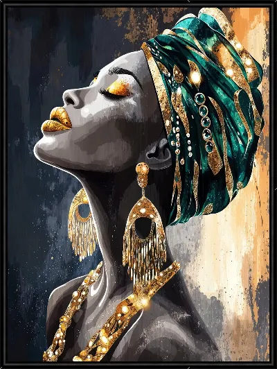Картина Стильная африканка №33