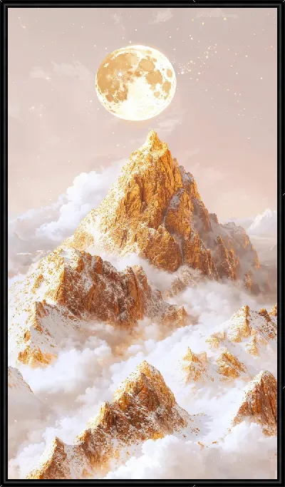 Картина Золотые горы №34