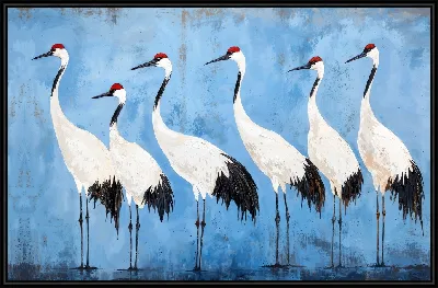 Картина Аисты №1