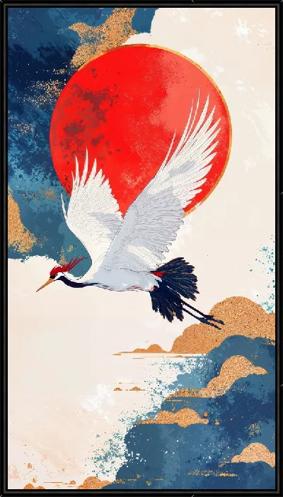 Картина Аист №2