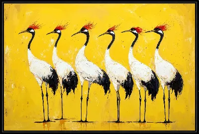 Картина Аисты №18