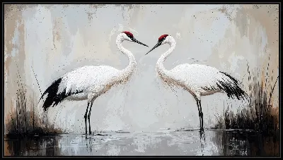 Картина Аисты №21
