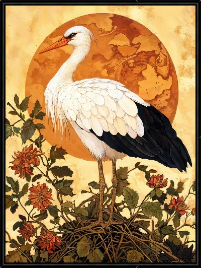 Картина Аист №22